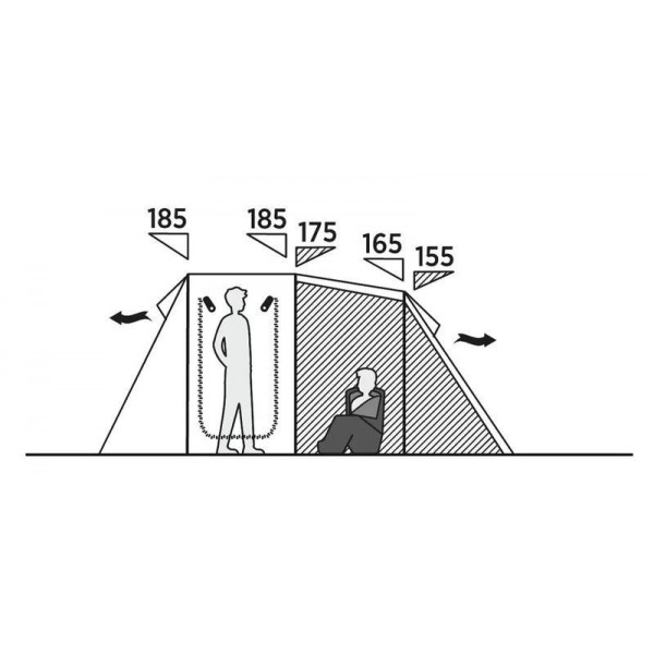 Намет чотиримісний Easy Camp Hamra 4 (120494) (931570)