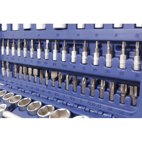 Набір інструментів 108пр. 1/2",1/4" (6гр.) (4-32мм) Набір інструментів 108пр. 1/2",1/4" (6гр.) (4-32мм)