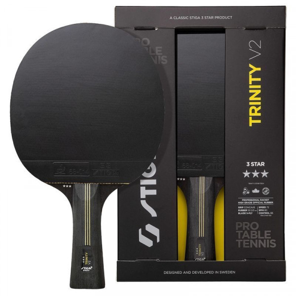 Ракетка для настільного тенісу Stiga Trinity 3 Star ver.2 FL (1213-1208-35) (931706)