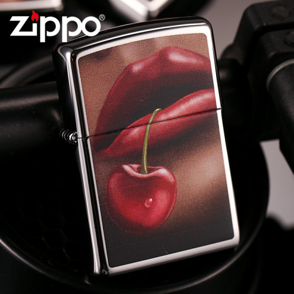 Запальничка Zippo (Зіппо) Lips & Cherries 28655 Запальничка Zippo (Зіппо) Lips & Cherries 28655
