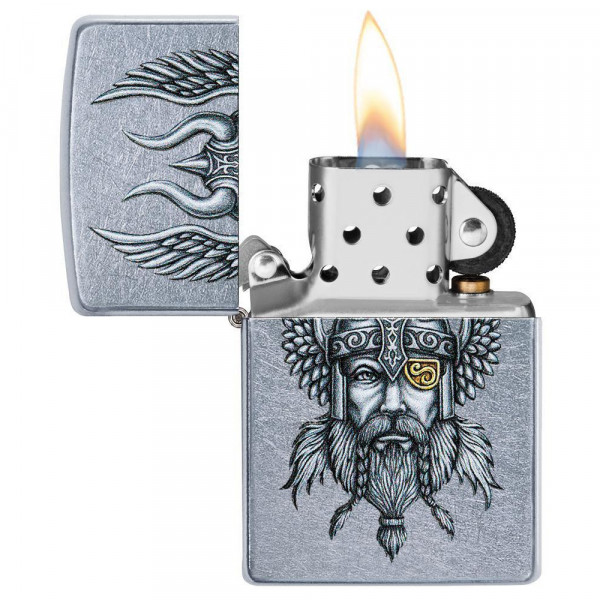 Запальничка Zippo (Зіппо) Viking Warrior Design 29871 Запальничка Zippo (Зіппо) Viking Warrior Design 29871