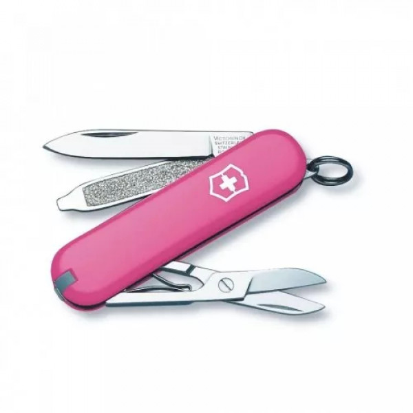 Ніж Victorinox Classic SD 58 мм 7 функцій Рожевий (0.6223.51)