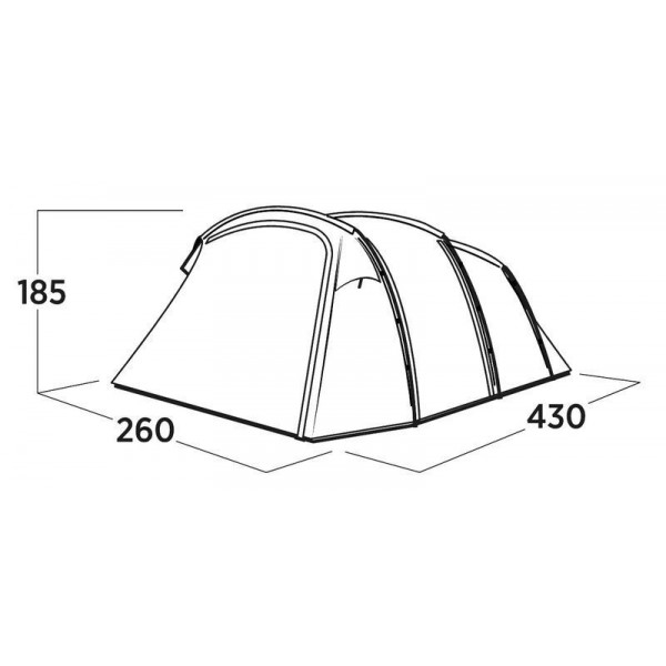 Намет чотиримісний Easy Camp Hamra 4 (120494) (931570)