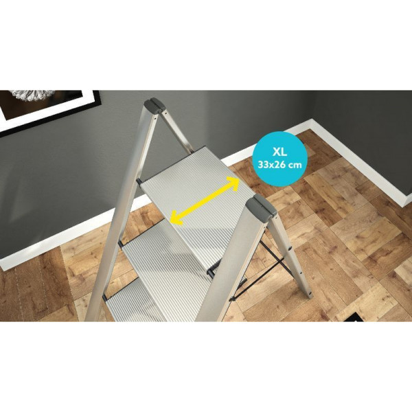 Драбина Colombo Leonardo Black 3 щаблі (G300A03W) (931996)