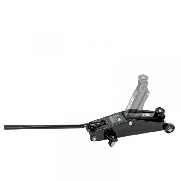 Домкрат підкатний 3т з вузькою базою (h min 135мм, h max 380мм) ROCKFORCE RF-T830013
