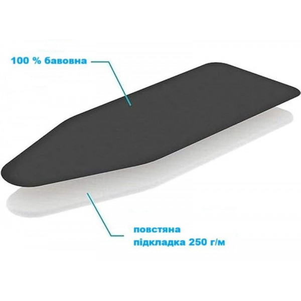Чохол для прасувальної дошки Colombo Thermosensible Men 140 x 55 см (COP930) 931998 Чохол для прасувальної дошки Colombo Thermosensible Men 140 x 55 см (COP930) 931998