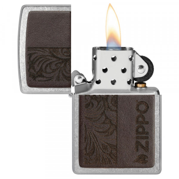 Запальничка Zippo (Зіппо) Brown Leather 46920 Запальничка Zippo (Зіппо) Brown Leather 46920