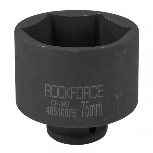 Головка ударна глибока 75 мм (6-гранна), 3/4" ROCKFORCE RF-46510075
