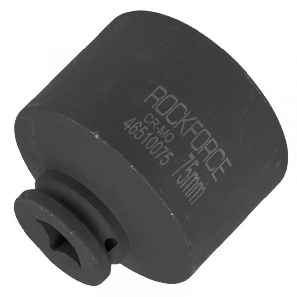 Головка ударна глибока 75 мм (6-гранна), 3/4" ROCKFORCE RF-46510075