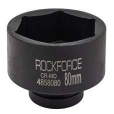 Головка ударна 1" 6гр. 80мм ROCKFORCE RF-4858080