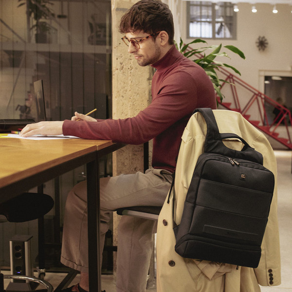 Рюкзак для ноутбука Gabol Expandable Backpack Capital 9/11L Black (413156-001) (930733)