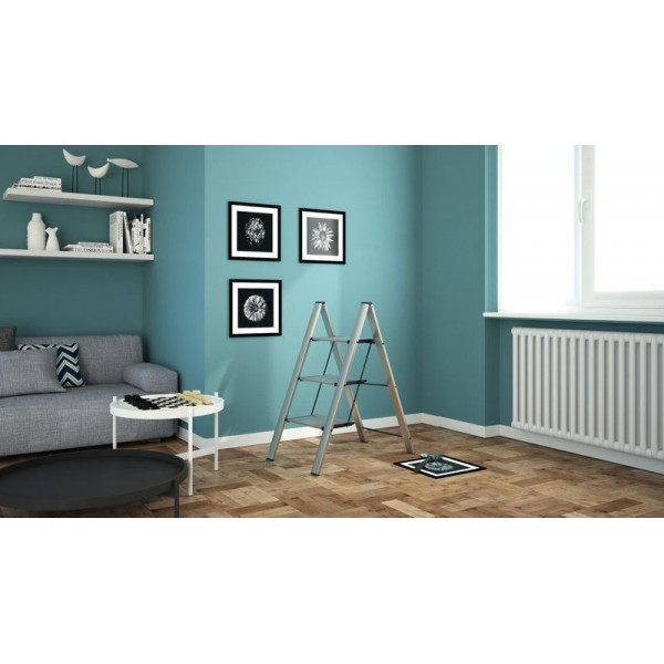 Драбина Colombo Leonardo Black 3 щаблі (G300A03W) (931996)