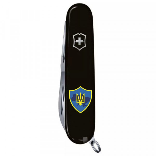 Складной нож Victorinox Climber Ukraine Трезубец на щите (1.3703.3_T1080u) Складной нож Victorinox Climber Ukraine Трезубец на щите (1.3703.3_T1080u)