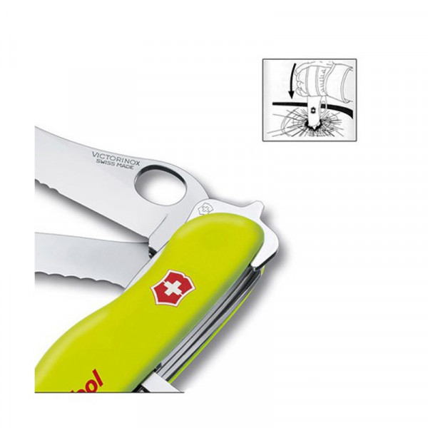 Складаний ніж Victorinox Rescuetool One Hand 0.8623.MWN