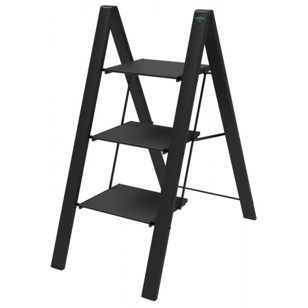 Драбина Colombo Leonardo Black 3 щаблі (G300A03W) (931996)
