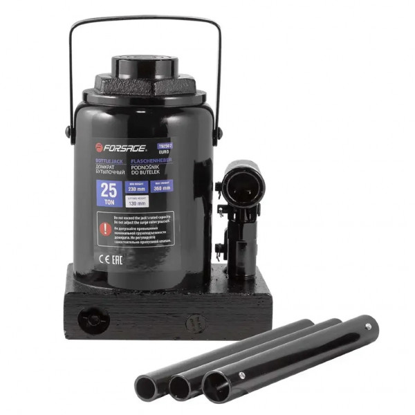 Домкрат пляшковий 25т (230-350мм) Forsage F-T92507
