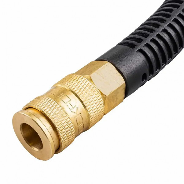 Шланг гумовий повітряний армований з фітингами 8 мм x 15 мм x 20 м Rockforce RF-AHC-10/M Шланг гумовий повітряний армований з фітингами 8 мм x 15 мм x 20 м Rockforce RF-AHC-10/M