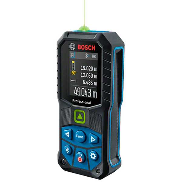 Лазерний далекомір Bosch Professional GLM 50-27 CG з акб BA 3.7V 1.0Ah A та кабелем USB-C 0601072U01