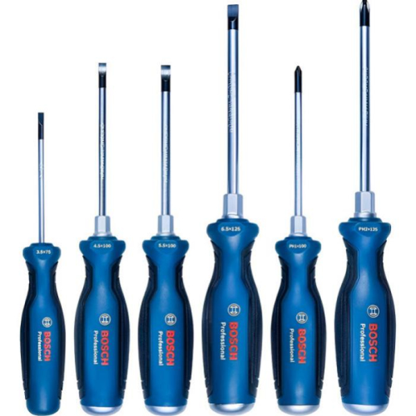 Набір викруток SL/PH Bosch Professional, 6 шт 1600A016BF