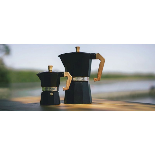 Кавоварка туристична Outwell Brew Espresso Maker L Black (651341) 932209