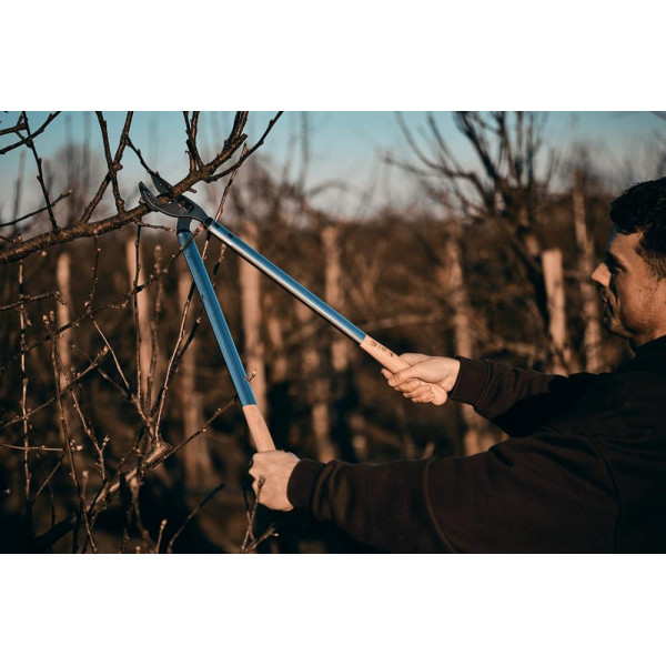 Сучкоріз (гілкоріз) з ковадлом LOWE Natural Series N22.065, 65 см, зріз 45 мм, дерев’яні ручки з ясеня Сучкоріз (гілкоріз) з ковадлом LOWE Natural Series N22.065, 65 см, зріз 45 мм, дерев’яні ручки з ясеня