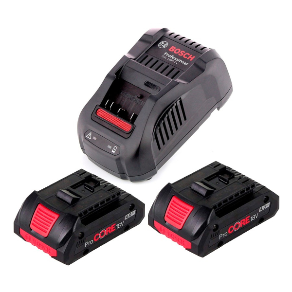 Акумулятор для електроінструментів Bosch ProCORE 18V 4.0 Ah, 2 шт і з/п GAL 1880 CV 1600A016GF