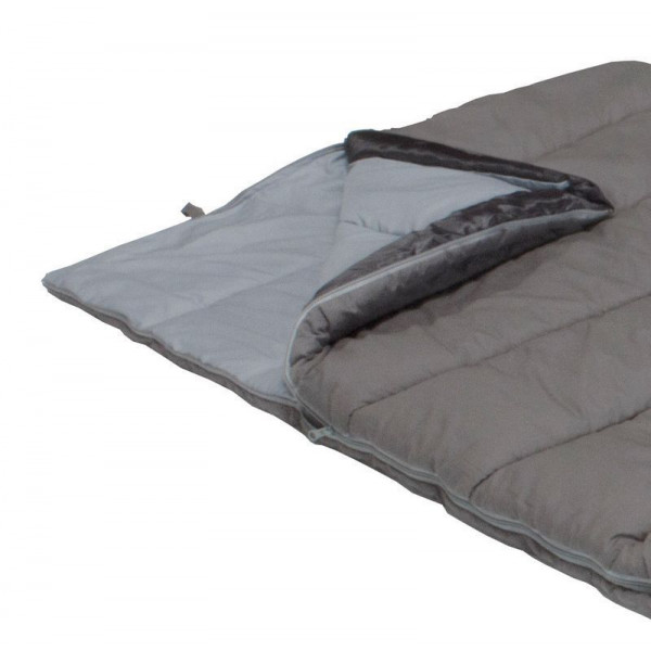 Спальний мішок High Peak Tay 8/+8°C Grey/Light Grey Left (21229) (928264)