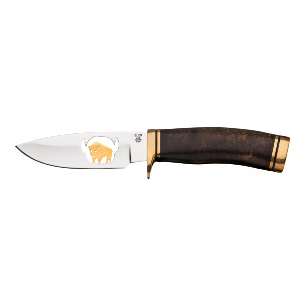 Ніж Buck Burlwood, Brass & Gold Vanguard® (192BWSLE2) Ніж Buck Burlwood, Brass & Gold Vanguard® (192BWSLE2)