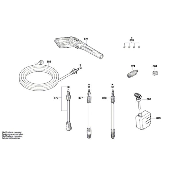 Мийка високого тиску Bosch AdvancedAquatak 160 06008A7800
