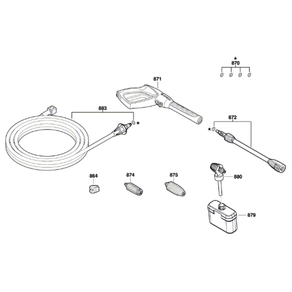 Мінімийка Bosch AdvancedAquatak 140 06008A7D00