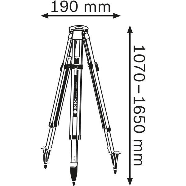 Штатив будівельний Bosch BT 170 HD Professional (0601091B00)