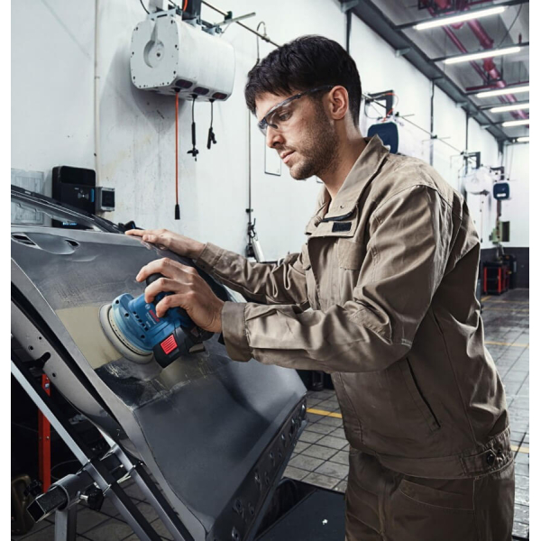 Ексцентрикова шліфмашина акумуляторна Bosch Professional GEX 185-LI без акб і з/п 06013A5020