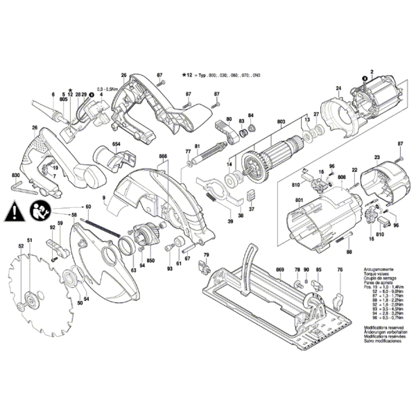 Ручна циркулярна пила Bosch Professional GKS 190 0601623000