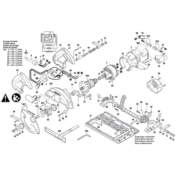 Циркулярна пила Bosch Professional GKS 65 GCE 0601668900