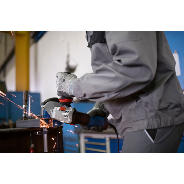 Кутова шліфмашина Bosch Professional GWS 17-125 S з регулюванням, антивібраційною рукояткою та пиловим фільтром 06017D0300