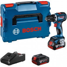Акумуляторний дриль-шурупокрут Bosch Professional GSR 18V-90 C з 2 акб GBA 18V 5 Ah і з/п GAL 18V-40, в L-BOXX 136 06019K6006