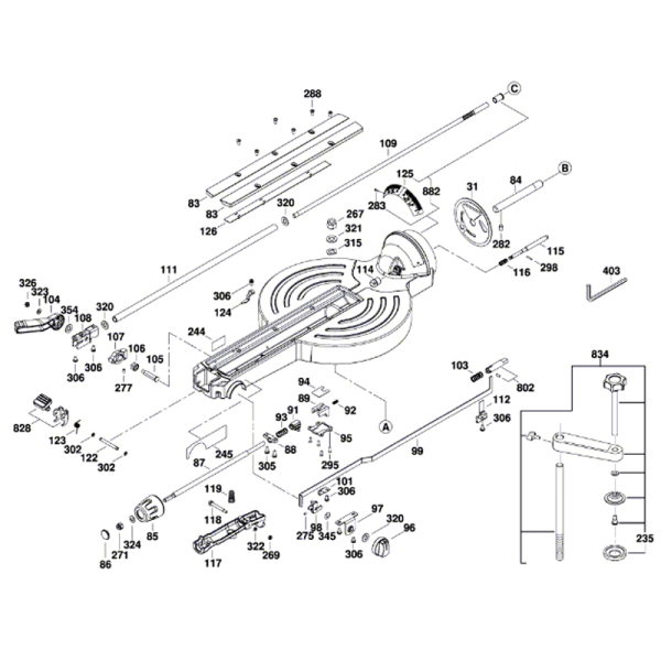 Торцювальна пила Bosch Professional GCM 12 GDL 0601B23600