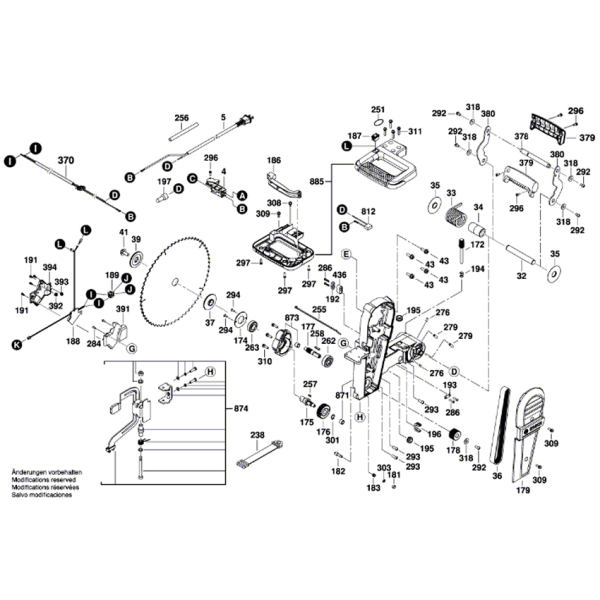 Торцювальна пила Bosch Professional GCM 12 GDL 0601B23600