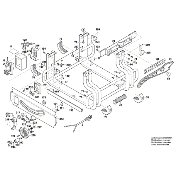 Настільна циркулярна пила Bosch Professional GTS 10 J 0601B30500