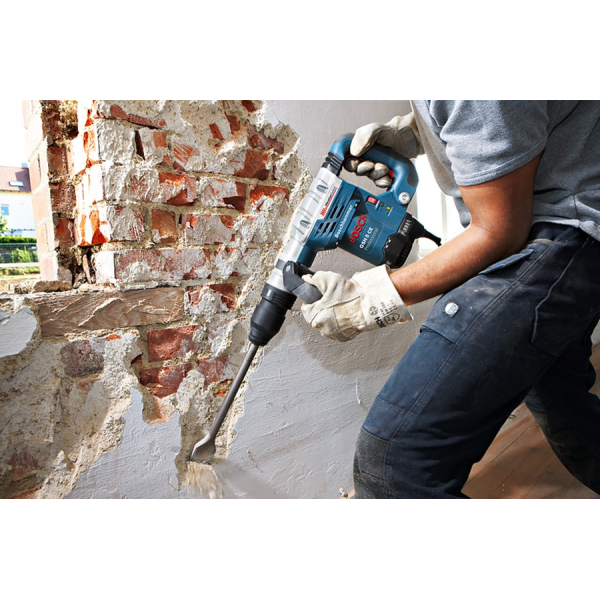 Відбійний молоток Bosch Professional GSH 5 CE в чемодані з пикоподібним зубилом 0611321000