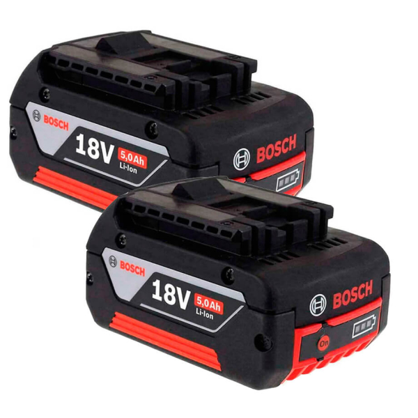 Набір інструментів Bosch Professional перфоратор GBH 180-LI + дриль-шурупокрут GSR 18V-50 + болгарка GWS 180-LI в сумці з 2 акб GBA 18V 5.0Ah і з/п GAL 1880 CV 0615990M32