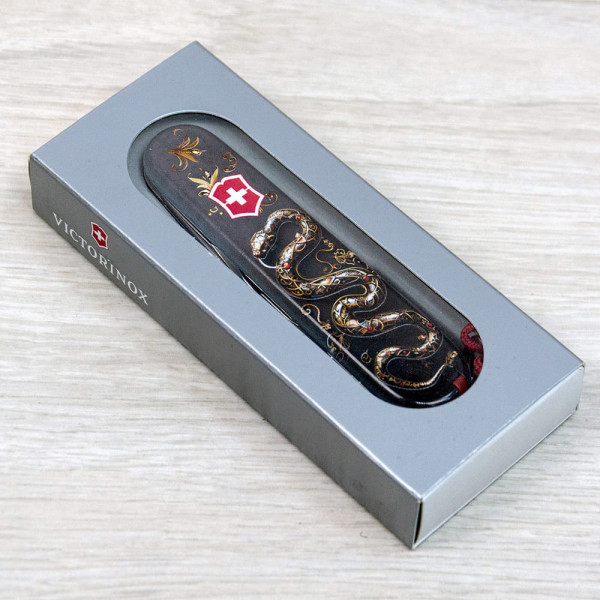 Складаний ніж Victorinox SPARTAN ZODIAC 3D Розкішна змія 1.3603.3.Z4210hk