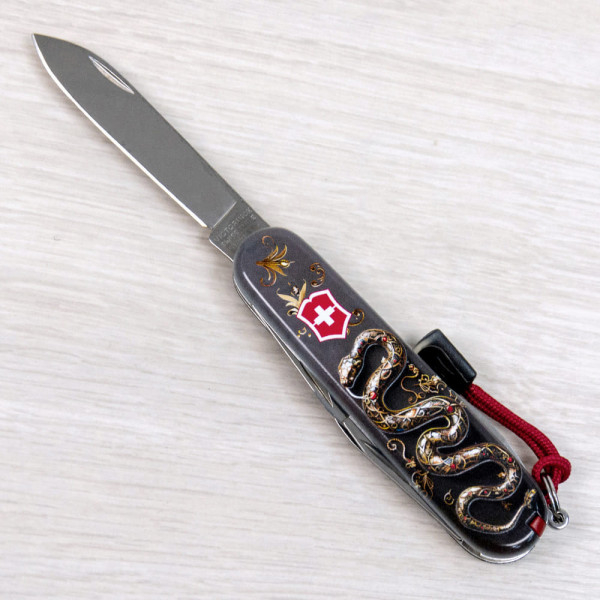 Складаний ніж Victorinox SPARTAN ZODIAC 3D Розкішна змія 1.3603.3.Z4210hk
