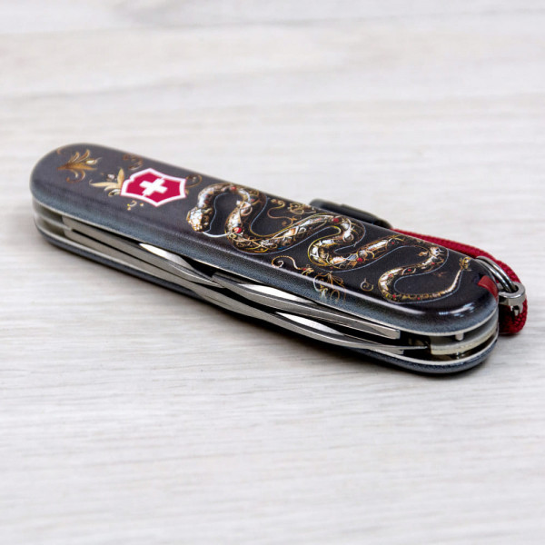 Складаний ніж Victorinox SPARTAN ZODIAC 3D Розкішна змія 1.3603.3.Z4210hk