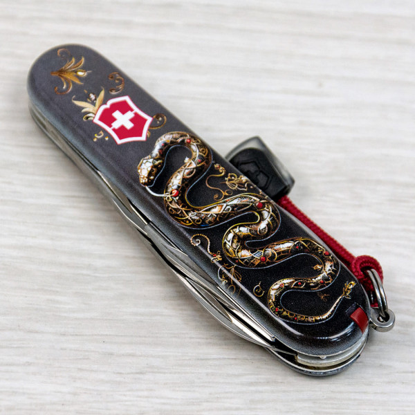 Складаний ніж Victorinox SPARTAN ZODIAC 3D Розкішна змія 1.3603.3.Z4210hk