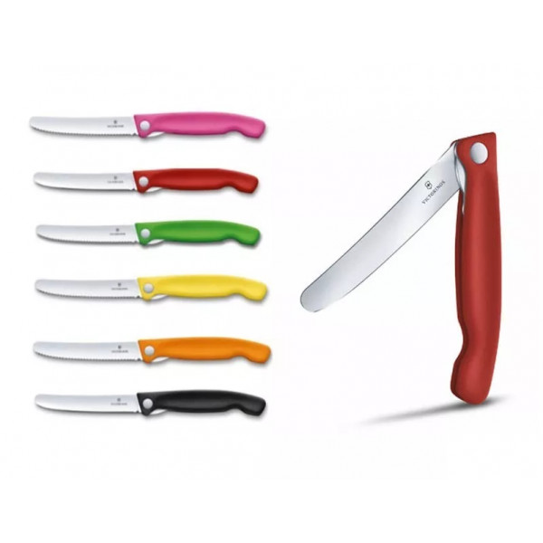 Ніж для пікніка складаний 11см Victorinox Swiss Classic Picnic округлий кінчик, лезо гладке, чорний, картонна коробка (6.7803.F Ніж для пікніка складаний 11см Victorinox Swiss Classic Picnic округлий кінчик, лезо гладке, чорний, картонна коробка (6.7803.F