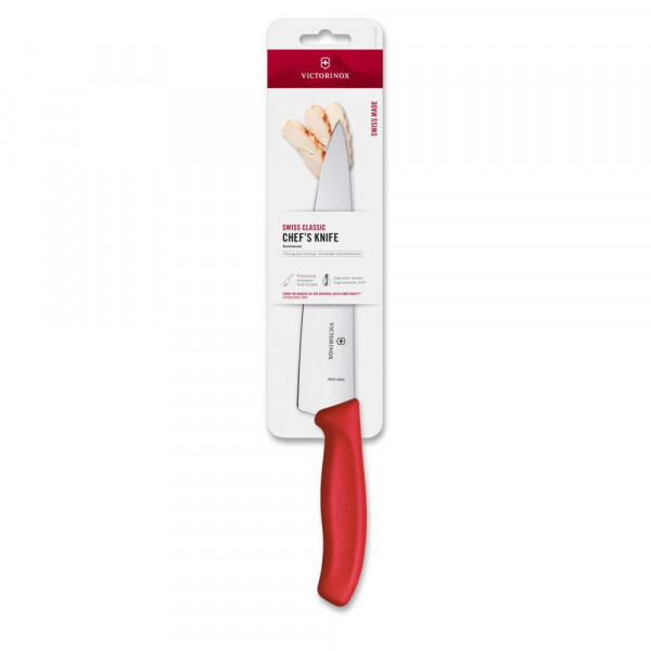 Шеф-ніж Victorinox Swiss Classic 19см черв 6.8001.19C1B
