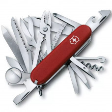 Складаний ніж 91мм Victorinox SWISSCHAMP 8 шарів 33 функції матовий Червоний (1.6795_M0007p)