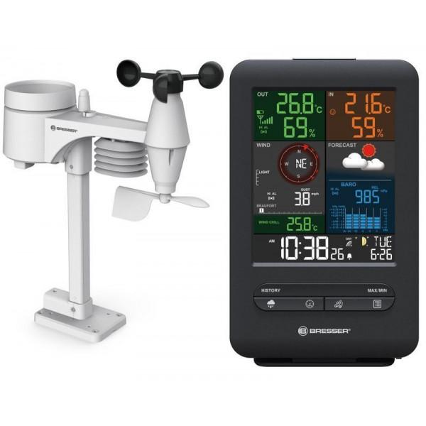 Метеостанція Bresser Weather Center 5-in-1 Beaufort (7002525) (930212)