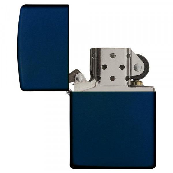 Запальничка Zippo (Зіппо) 239 NAVY MATTE w/ZIPPO LOGO 239 Запальничка Zippo (Зіппо) 239 NAVY MATTE w/ZIPPO LOGO 239